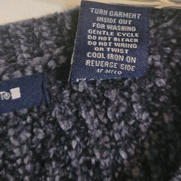 ARCHITECT Womens Black White Speckled Sweater Sz 1X 3/4 Cuffed Sleeves Hugge - Picture 10 of 10